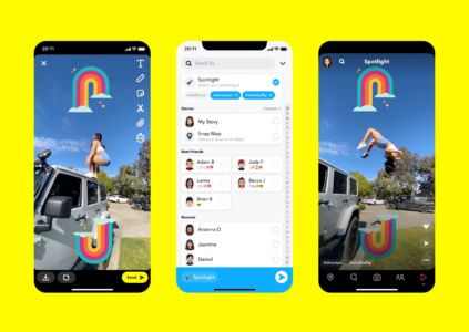 Snapchat запускает собственного конкурента TikTok под названием Spotlight