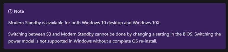 Microsoft добавит в Windows 10X поддержку режима Modern Standby