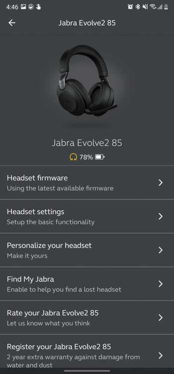 Обзор гарнитуры Jabra Evolve2 85