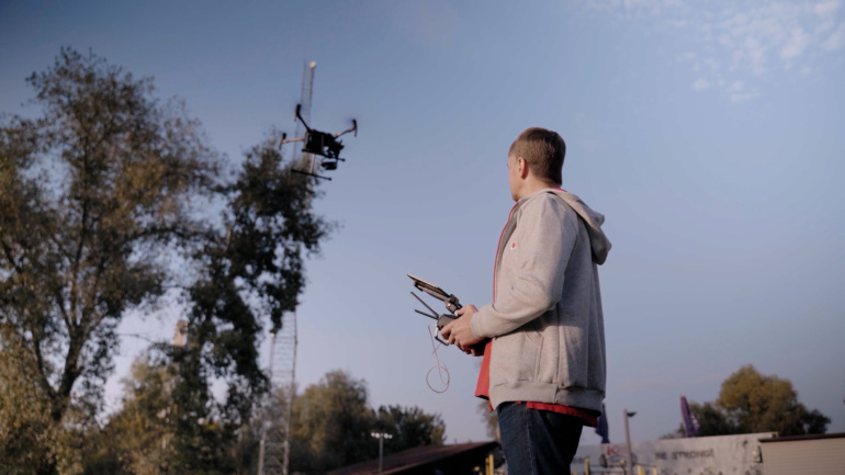 Телеком-эксперимент: Vodafone использует беспилотники от DroneUA для определения оптимального местоположения новых базовых станций 4G и обследования инфраструктуры