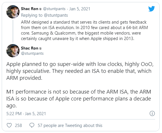 Бывший инженер Apple: путь к успеху ARM-процессоров M1 определили десять лет кропотливого труда