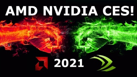 Трансляция презентаций AMD и NVIDIA на CES 2021 — ждем мобильные процессоры Ryzen 5000 и мобильные видеокарты GeForce RTX 3000