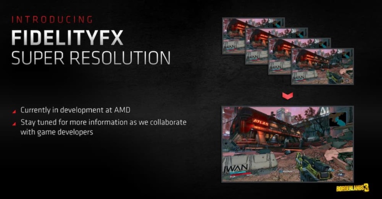 Технология AMD FidelityFX Super Resolution может быть запущена уже весной вместе с большим обновлением драйверов