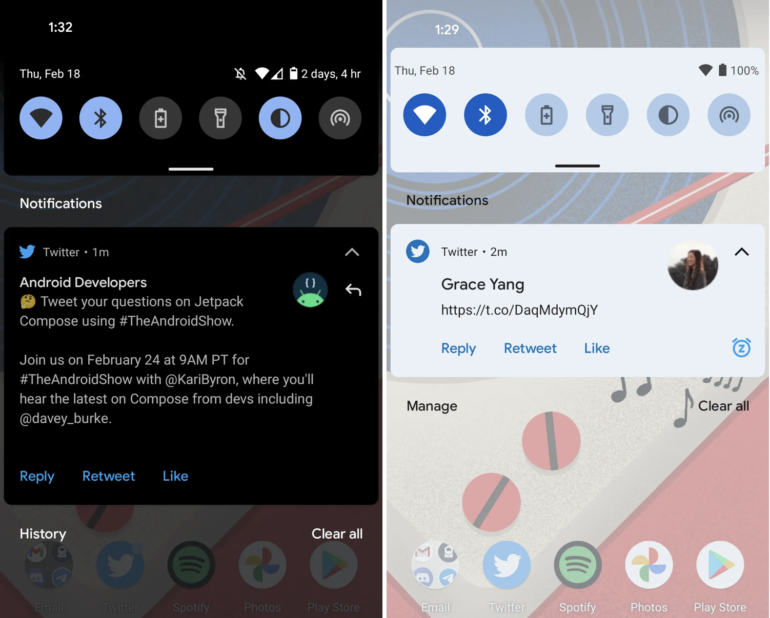 Google выпустила первую версию Android 12 (DP1) для разработчиков: что в ней нового