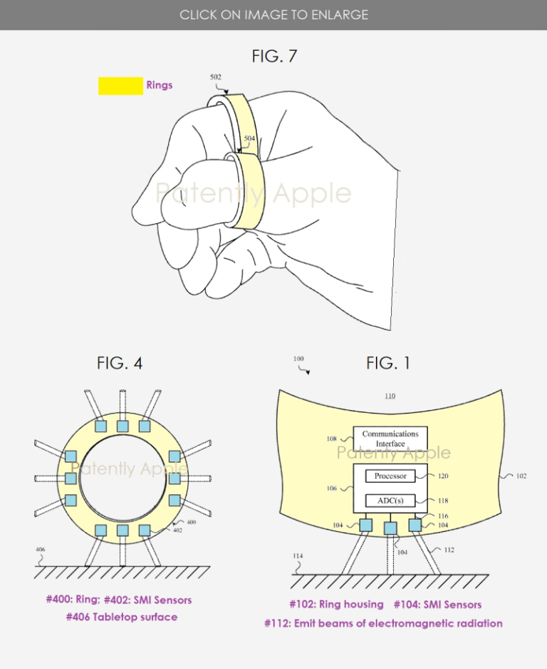 Apple подала патентную заявку на смарт-кольцо для дополненной и виртуальной реальности