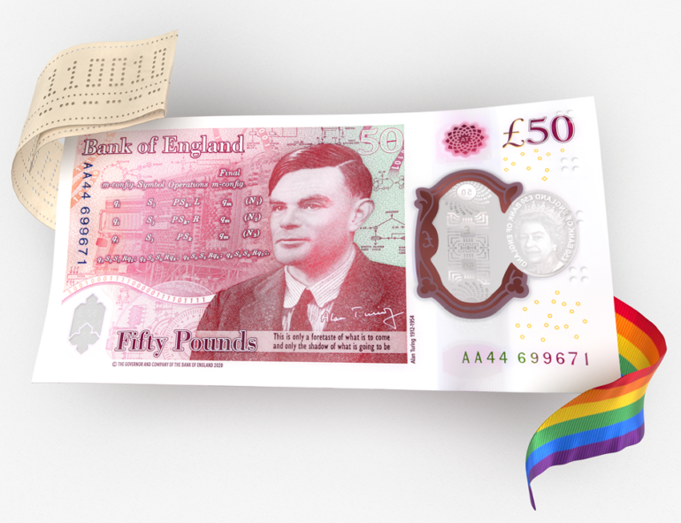 Новая британская банкнота в 50 фунтов, посвященная Алану Тьюрингу, содержит множество интересных пасхалок