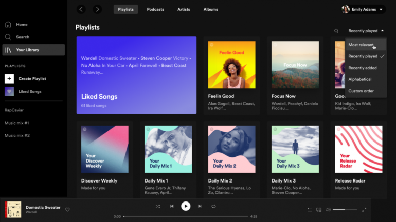 Spotify провел редизайн десктопного приложения и веб-плеера — теперь они не уступают мобильному приложению