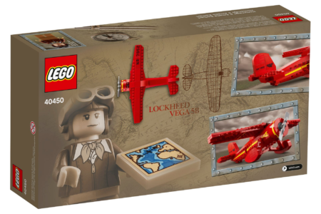 Lego выпустила набор в честь Амелии Эрхарт, первой женщины, перелетевшей Атлантический океан