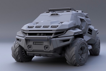 Розробники гусеничного гібридного броньовика Storm також мають в портфоліо цікаві колесні моделі Phantom та Buggy Hunter