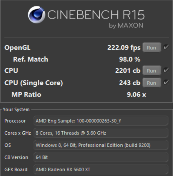 Результаты тестов предсерийного APU AMD Ryzen 7 5700G (Cezanne) для настольной платформы AM4 — в CPU-Z на 13% быстрее Ryzen 7 4700G в однопотоке (и на 8% в многопотоке)