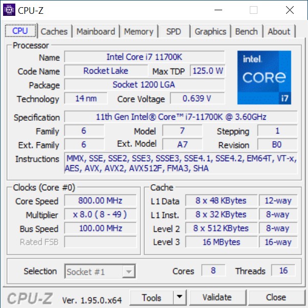 Обзор процессора Intel Core i7-11700K: лебединая песня LGA1200