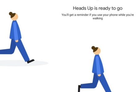 «Heads Up». Новая функция Android напоминает о необходимости на улице отрывать взгляд от смартфона