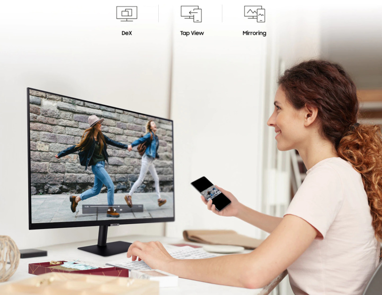 В Україні з'явився монітор Samsung Smart Monitor, який поєднує в собі функції телевізора та ПК — від 8 499 гривень