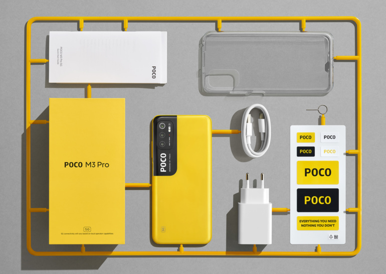 Представлен смартфон POCO M3 Pro 5G с чипсетом MediaTek Dimensity 700 5G и ценой от €180