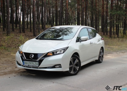 Nissan в Украине 2021: тест-драйв Nissan LEAF «официала» и не только…