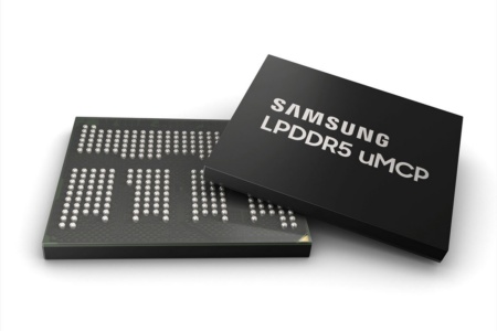 Samsung начала массовый выпуск многокристальных модулей памяти для смартфонов uMCP — LPDDR5 и UFS 3.1 в одном корпусе