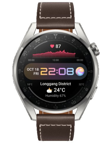 Huawei Watch 3 — первые умные часы компании с собственной ОС HarmonyOS, а также eSIM и аналогом Digital Crown