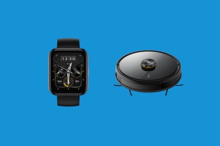 Realme представила умные часы серии Realme Watch 2 и робот-пылесос Realme TechLife Robot Vacuum