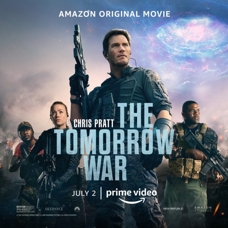 Вышел финальный трейлер фантастического боевика The Tomorrow War / «Война будущего» с Крисом Прэттом в главной роли