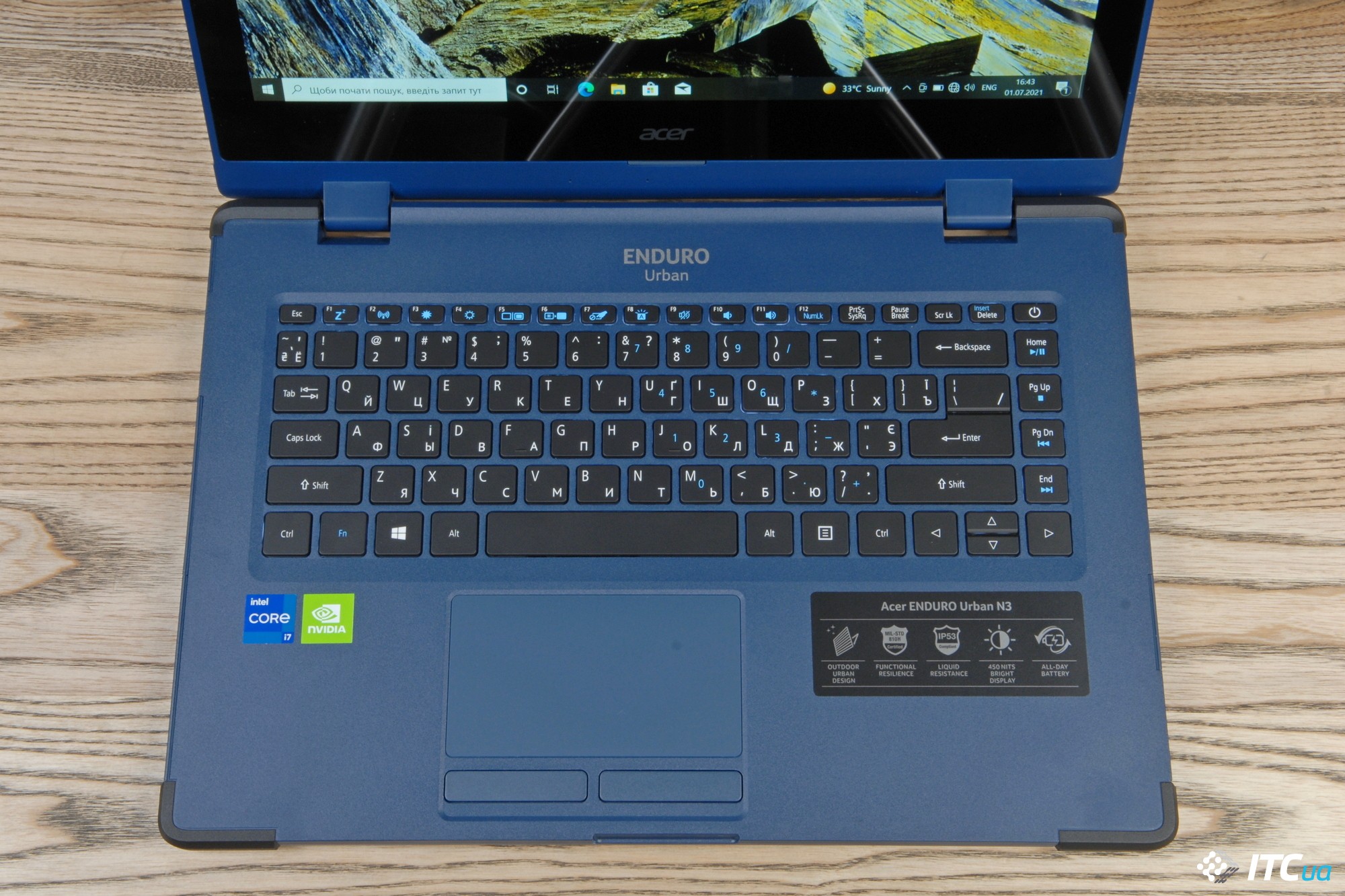Обзор защищенного ноутбука Acer ENDURO Urban N3: «паркетник» для выездных работ