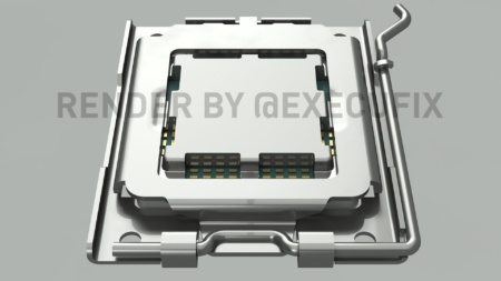 Инсайдеры показали, как будет выглядеть сокет AMD AM5 для процессора Ryzen Zen4 (Raphael)
