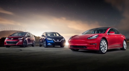 За перше півріччя в Україні було зареєстровано 3550 електромобілів, трійка лідерів — Nissan, Tesla та Chevrolet