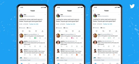 Twitter начал тестировать кнопки «За» и «Против» в твитах