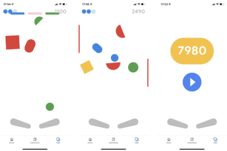 В приложении Google на iOS обнаружили игру пинбол