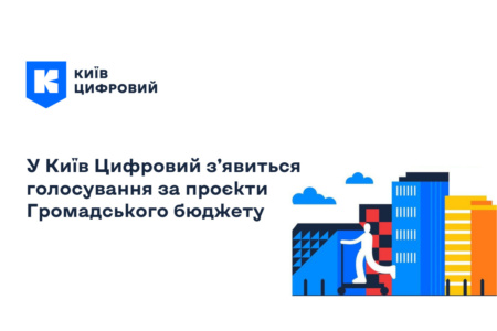 У застосунку «Київ Цифровий» з’явиться голосування за проєкти Громадського бюджету, підтримати ініціативи можна буде вже з 17 серпня 2021 року