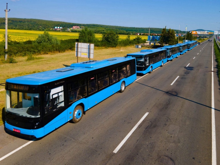 Ужгород закупить 10 електробусів "Електрон Е18" та 10 зарядних станцій для них за 99 млн грн в рамках Кіотського протоколу