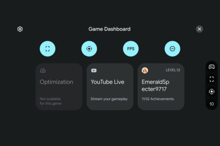 Обновление Google Play Games добавило в Android 12 функцию Game Dashboard и игровой виджет