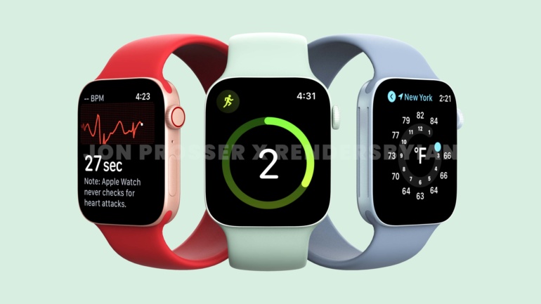 Apple Watch Series 7 выйдут в новых размерах — 41 мм и 45 мм