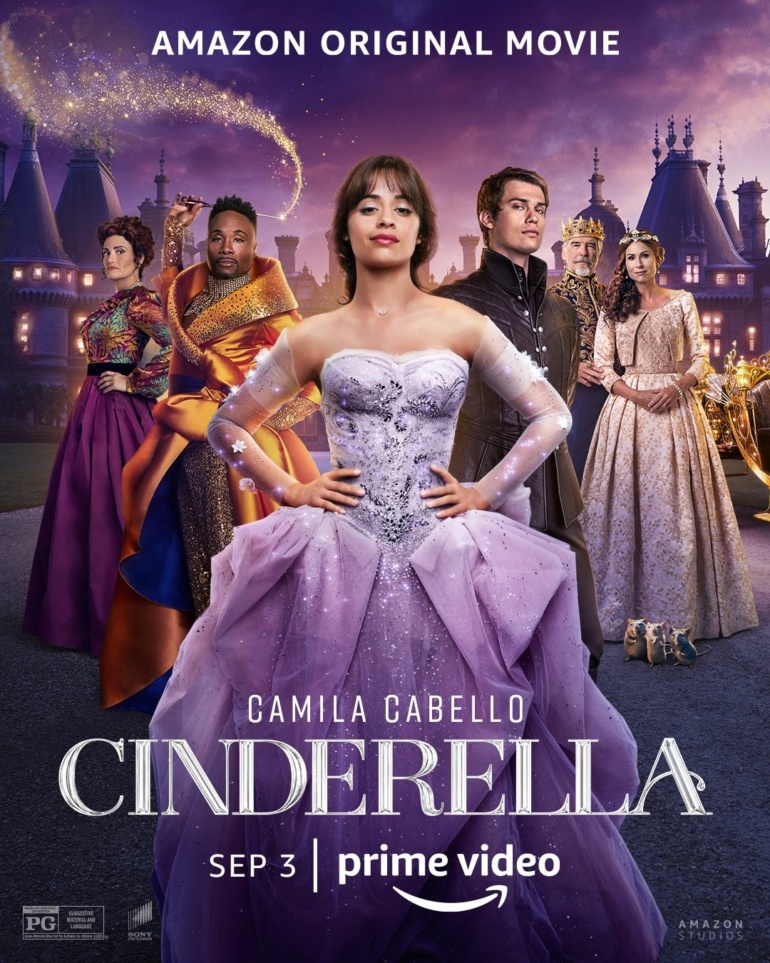Вышел первый трейлер фильма Cinderella / "Золушка" с певицей Камилой Кабельо в главной роли (премьера - 3 сентября 2021 года)