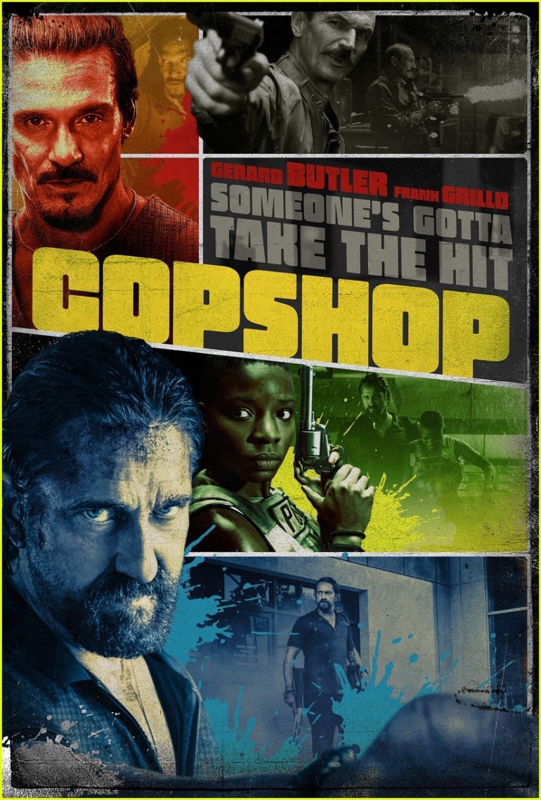 Перший трейлер комедійного бойовика Copshop / "Хороший, поганий, коп" з Джерардом Батлером та Френком Ґрілло (прем'єра - 11 листопада 2021 року)