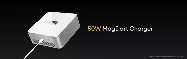 Realme показала зарядные устройства и аксессуары своей магнитной беспроводной зарядной системы MagDart