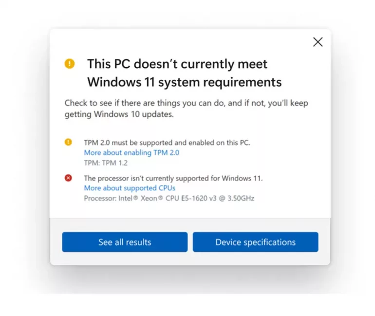 Microsoft всё же позволит устанавливать Windows 11 на старые компьютеры и выпустила обновлённую утилиту проверки совместимости