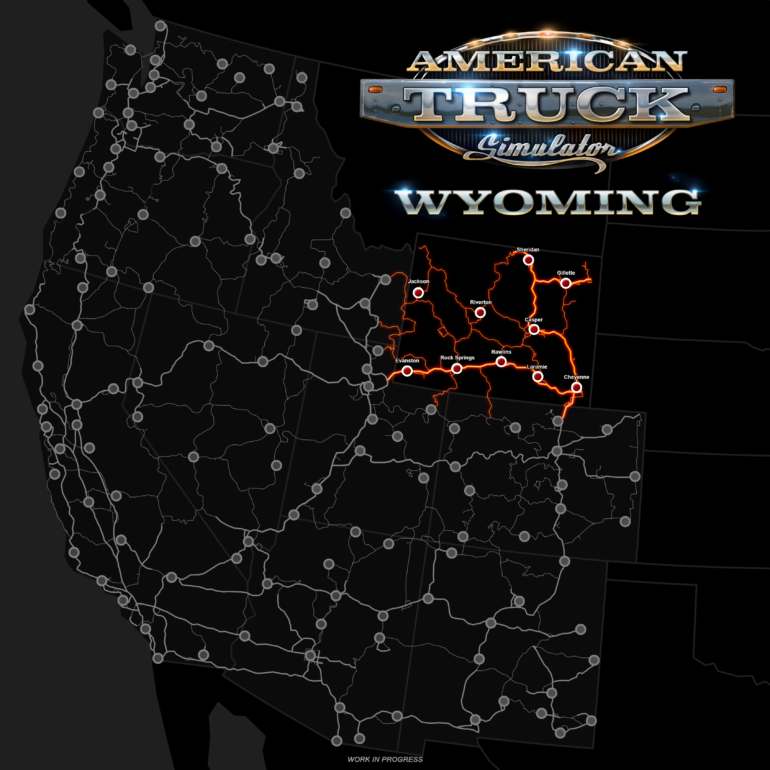 American Truck Simulator – Wyoming: настоящий Запад