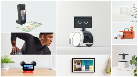 Самые интересные новинки осенней презентации Amazon: умный дисплей Echo Show 15, интерактивный проектор Amazon Glow, фитнес-браслет Halo View и дверной звонок Blink Video Doorbell