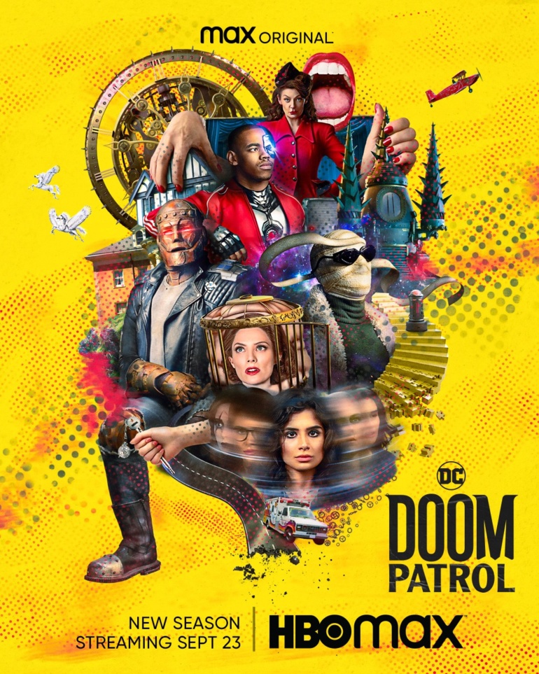 Вышел полноценный трейлер третьего сезона супергеройского сериала Doom Patrol / «Роковой патруль» от HBO Max