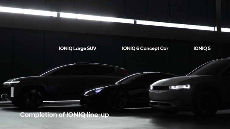 Hyundai показал, как будет выглядеть новый крупный электрокроссовер Hyundai Ioniq 7, премьера которого запланирована на 2022 год
