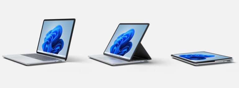 Surface Laptop Studio – самый мощный из ноутбуков Microsoft, он получил новый шарнир и цену от $1600
