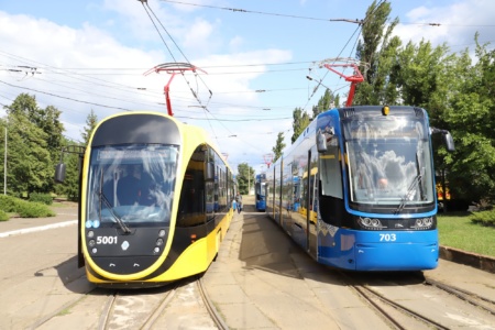КМДА: На маршрути в Києві вийдуть нові трамваї — польські Pesa та вітчизняні «Татра-Юг» [відео]