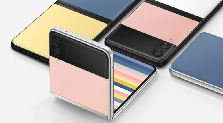 Теперь можно создать индивидуальный вариант расцветки корпуса Galaxy Z Flip 3, но за отдельную плату