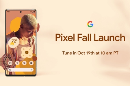 Google назначила презентацию Pixel 6 на 19 октября