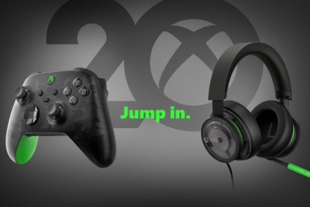 Microsoft представила юбилейные контроллер, гарнитуру и зарядную док-станцию к 20-летию Xbox