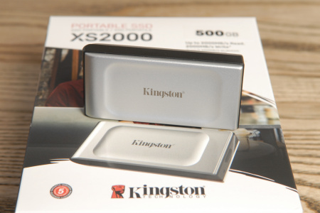 Обзор портативного накопителя Kingston XS2000 500 ГБ: даешь 2 ГБ/c!