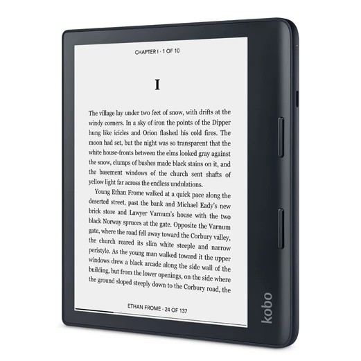 Kobo представил пару новых E Ink ридеров - 7-дюймовый Libra 2 за $180 и 8-дюймовый Sage за $260