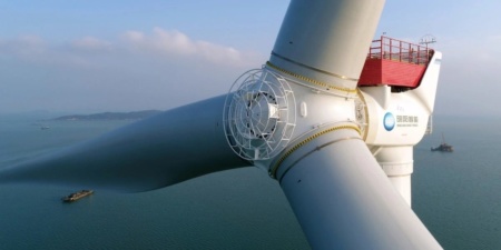 Китай работает над созданием 242-метрового морского ветрогенератора рекордной мощностью 16 МВт