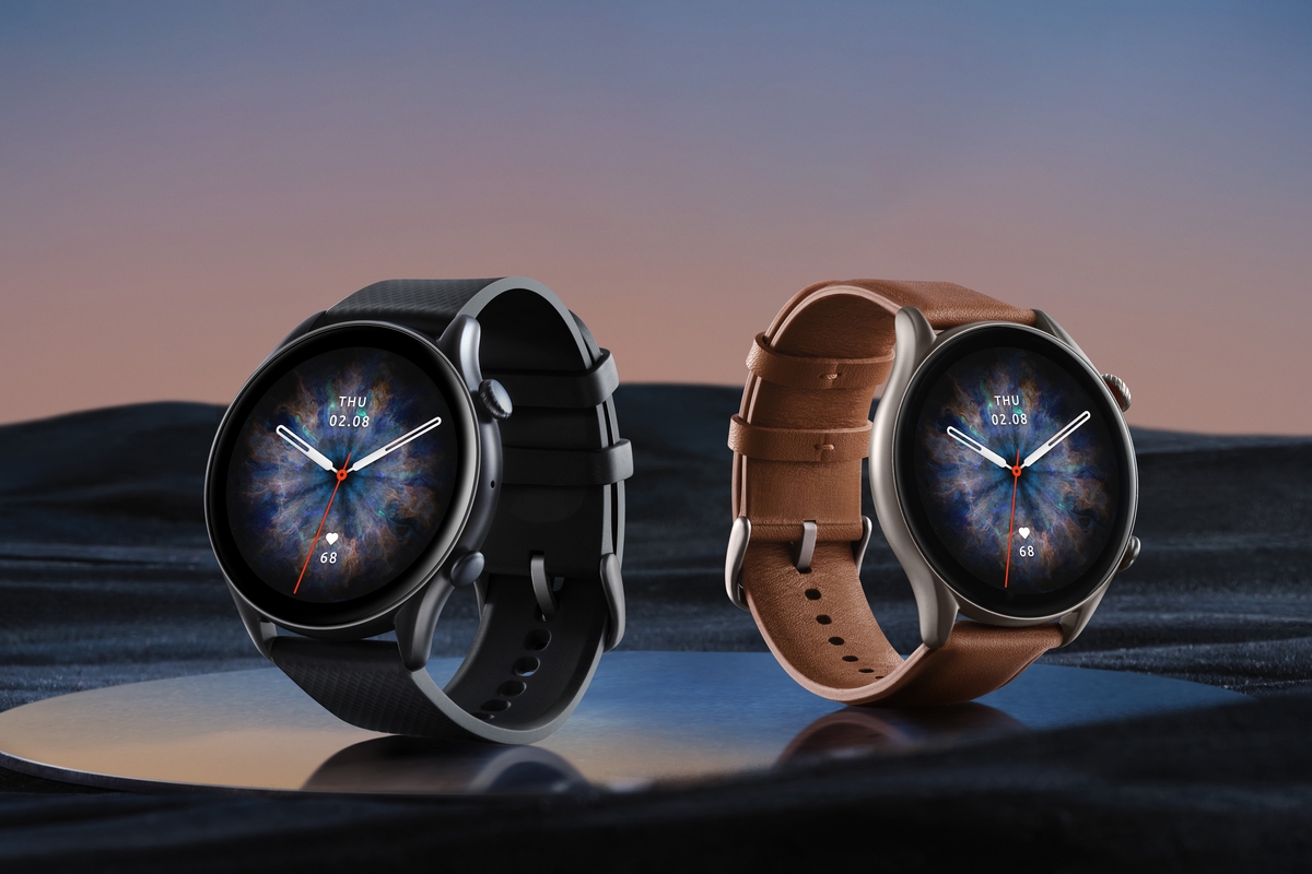 Huami анонсувала тріо розумних годинників Amazfit GT 3 на власній ОС — ціни починаються від €150