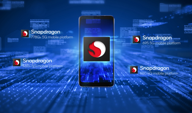 Qualcomm анонсировала SoC Snapdragon 778 Plus, 695, 680 и 480 Plus